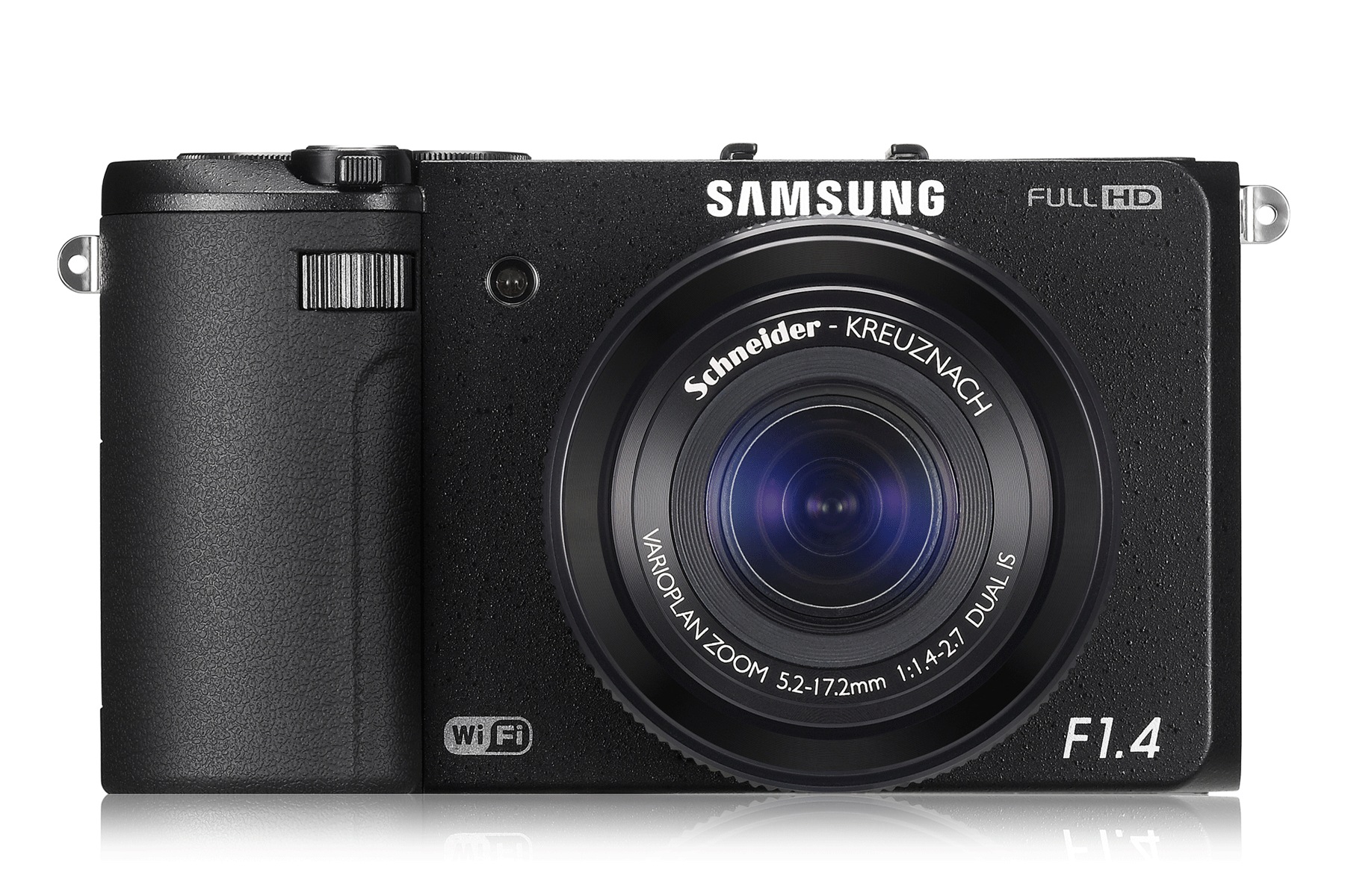 SAMSUNG EX2F 1 Framsida Svart