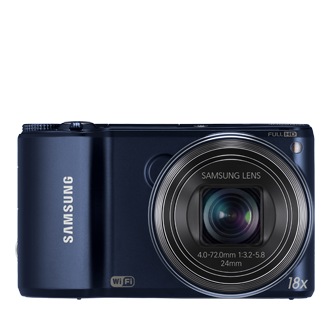 SAMSUNG WB250F Framsida Blå