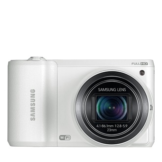 SAMSUNG WB800F Framsida Vit