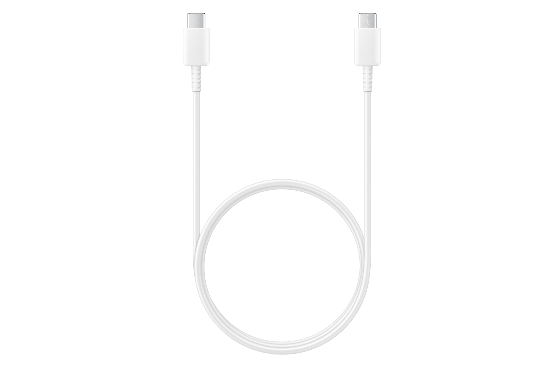 USB C to C 케이블 (3 A, 1.0 m) (화이트) 제품 메인 이미지 