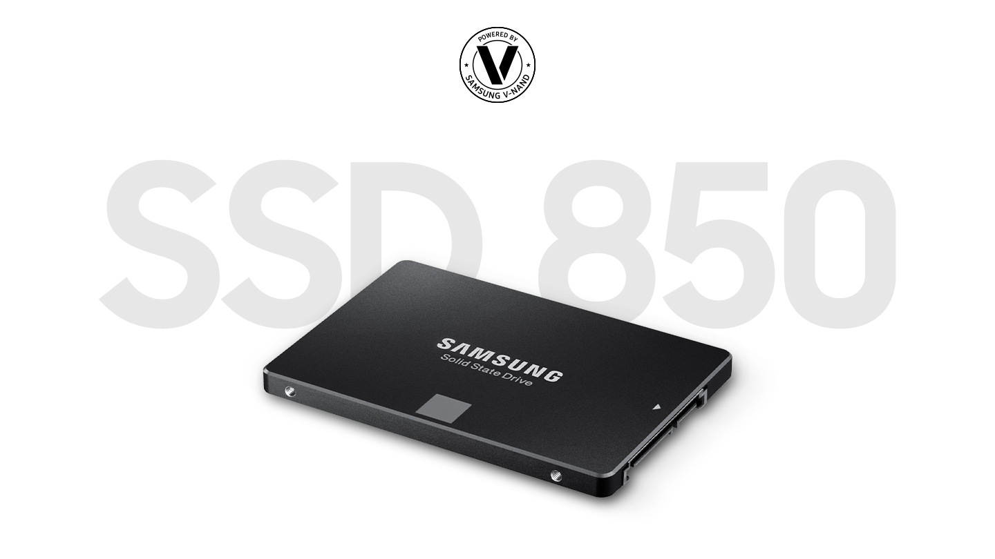 The SSD 850 product image is shown.