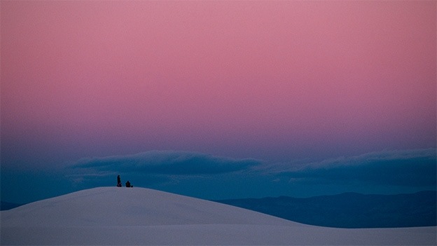 Thomas Hoepker, White Sands, New Mexico (1990)