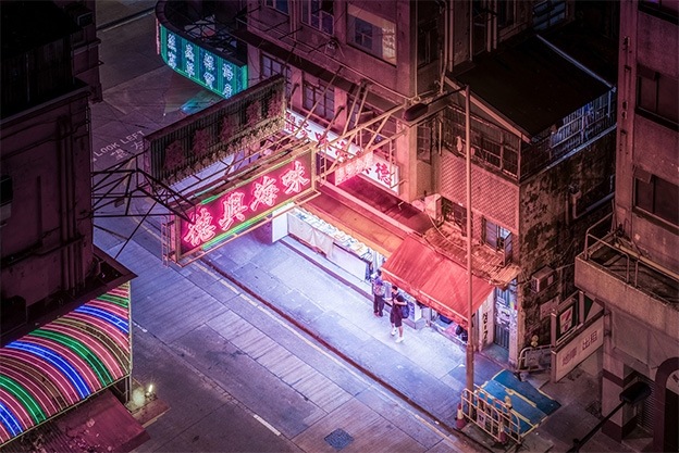 FIELD, HK Night Street Corner (2017)
