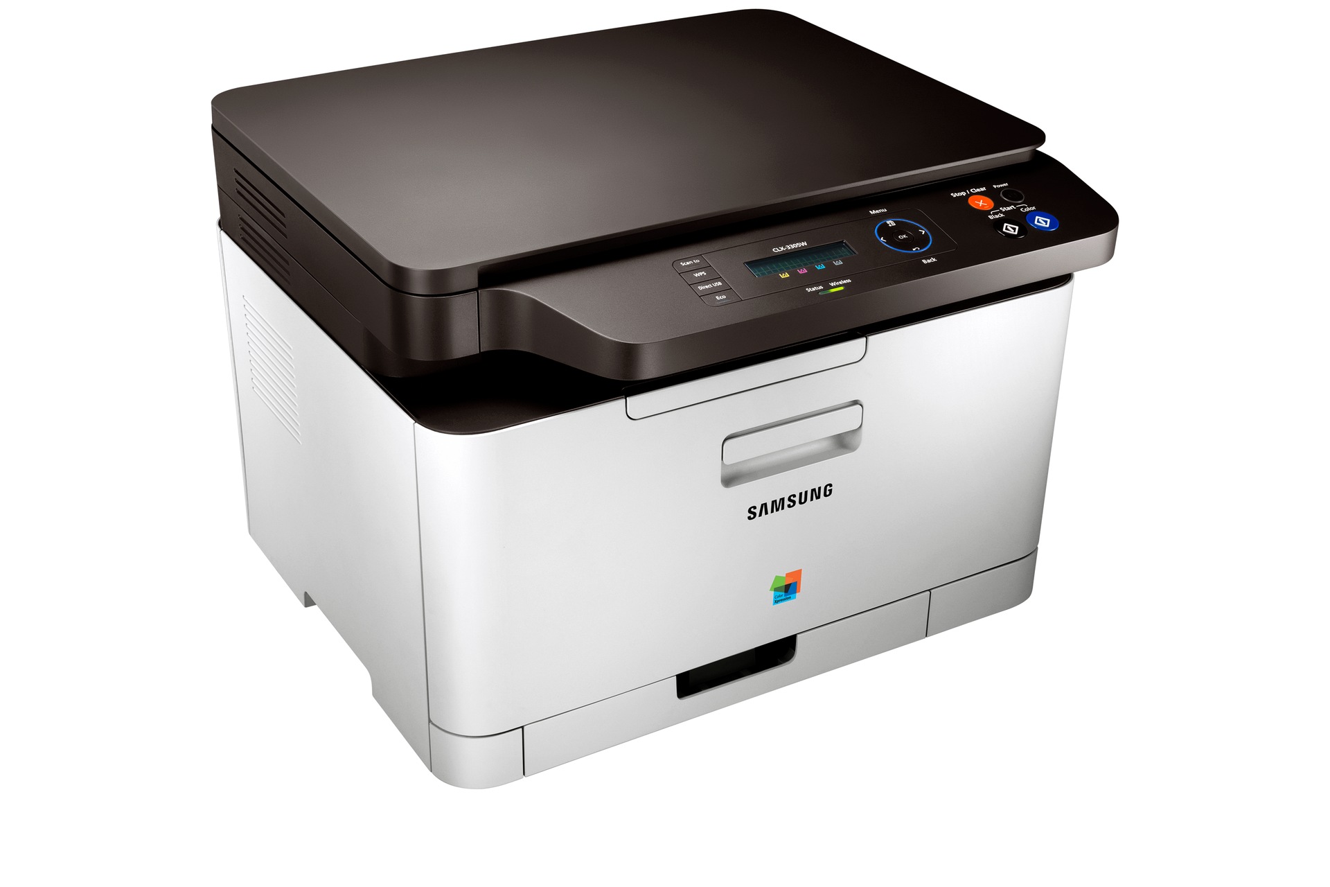 CLX-3307W 2 브라운 앞면 오른쪽 30도 위 15도