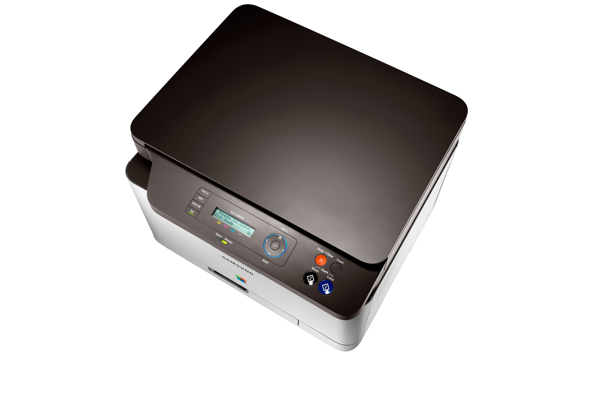 CLX-3307W 4 브라운 앞면 왼쪽 30도 위 80도
