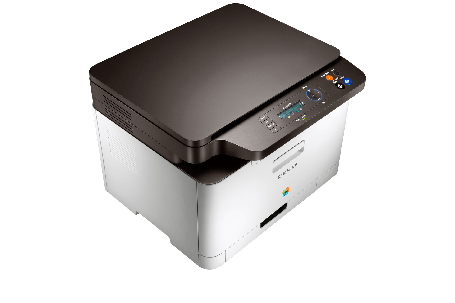 CLX-3307W 5 브라운 앞면 오른쪽 45도 위 60도