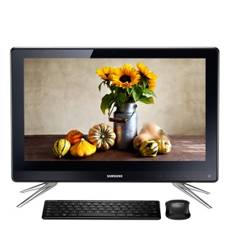 DM500A2D 화이트 앞면 키보드 마우스 앞면, 화면 켜짐
