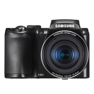 SAMSUNG WB100 블랙 앞면