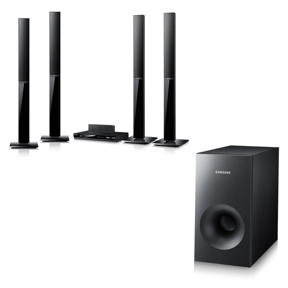 HT-E3550 6 블랙 앞면 서브우퍼 확대