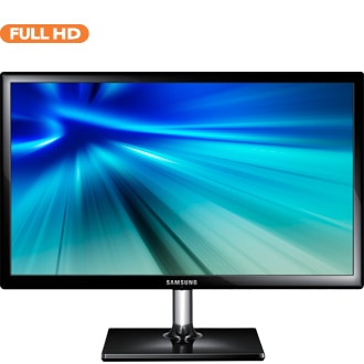 S23C550H S23C550H 블랙 제품의 정면 모습