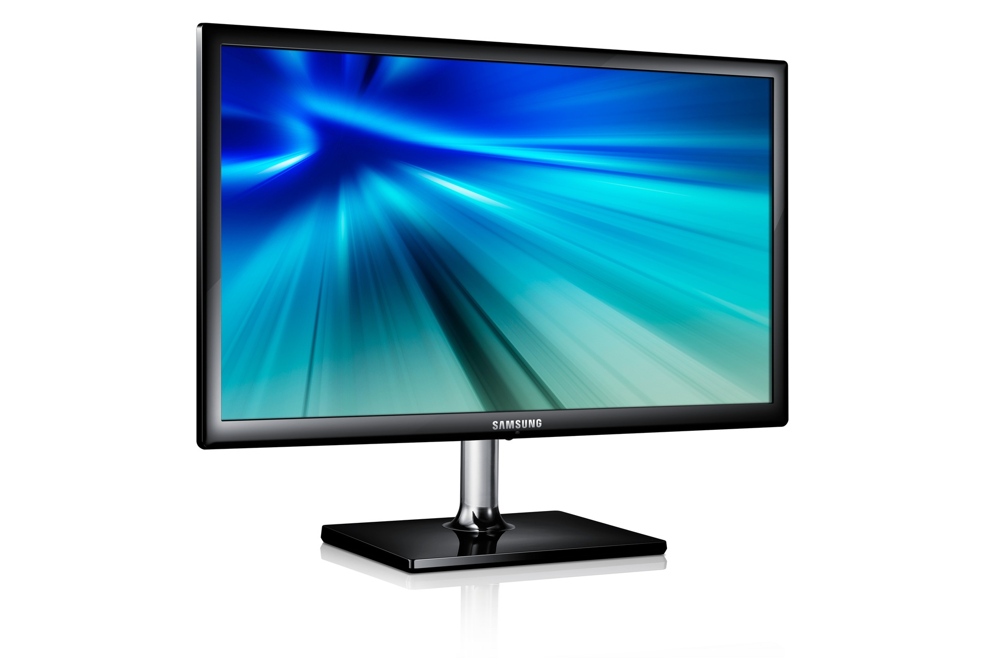 S23C570H 6 S23C570H 블랙 제품의 좌측 30도 각도 모습