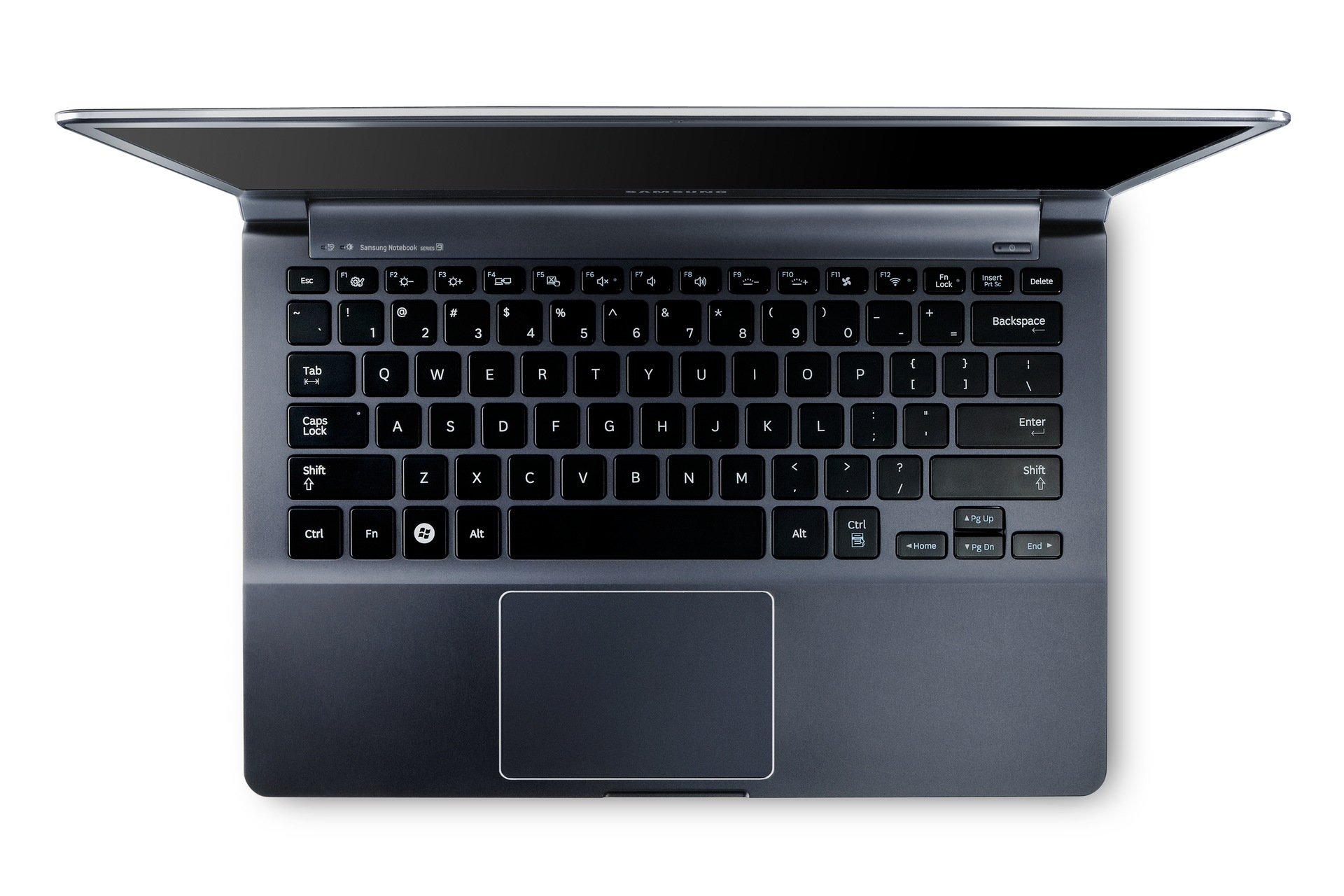 NT900X3C 3 블랙 윗면 90도 열림
