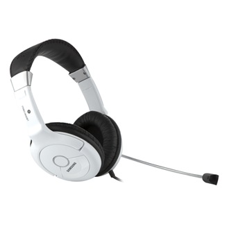SHS-100V/W 흰색 오른쪽 75도, 마이크 왼쪽 15도