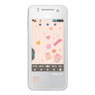 SHW-A220L 화이트 앞면