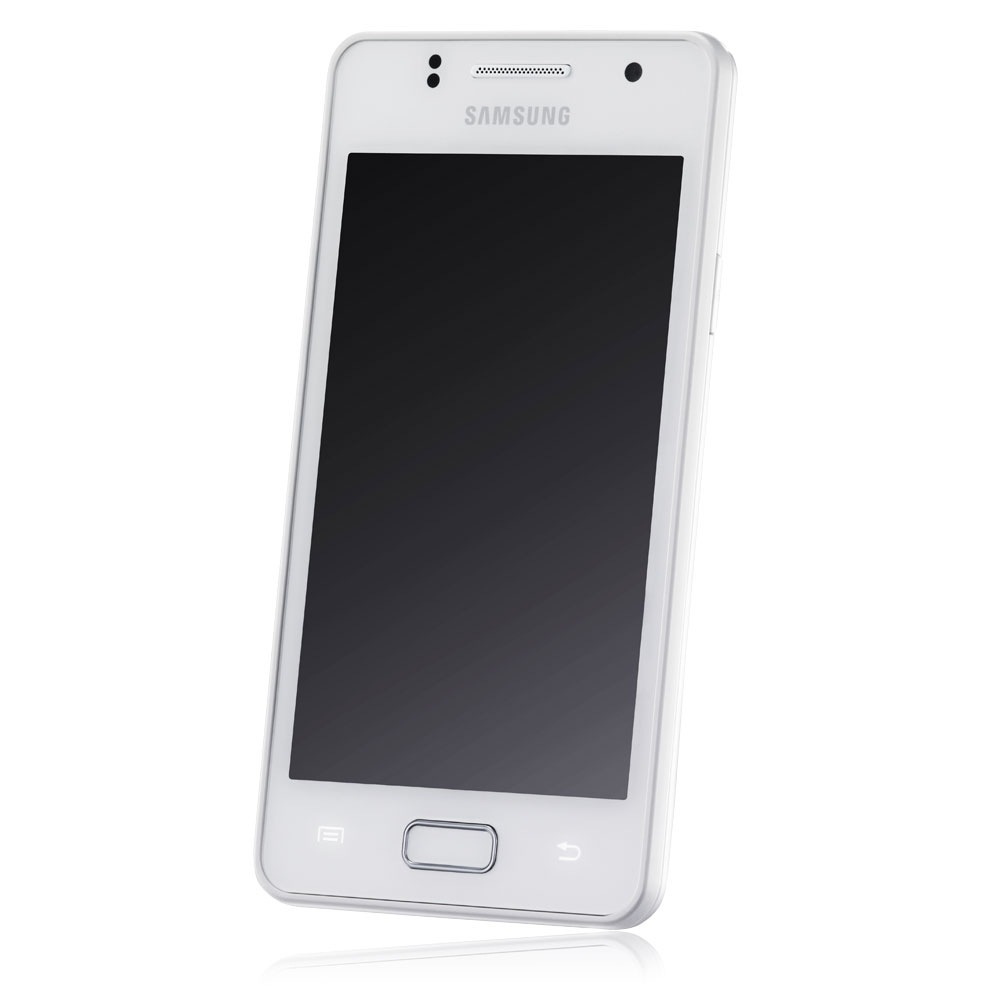 SHW-M340K 2 화이트 앞면 왼쪽 45도 역동적