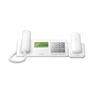 SP-D790SL 화이트 무선전화기 앞면 왼쪽30도