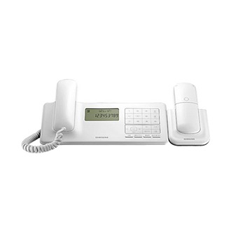 SP-D790WH 화이트 무선전화기 앞면 왼쪽30도