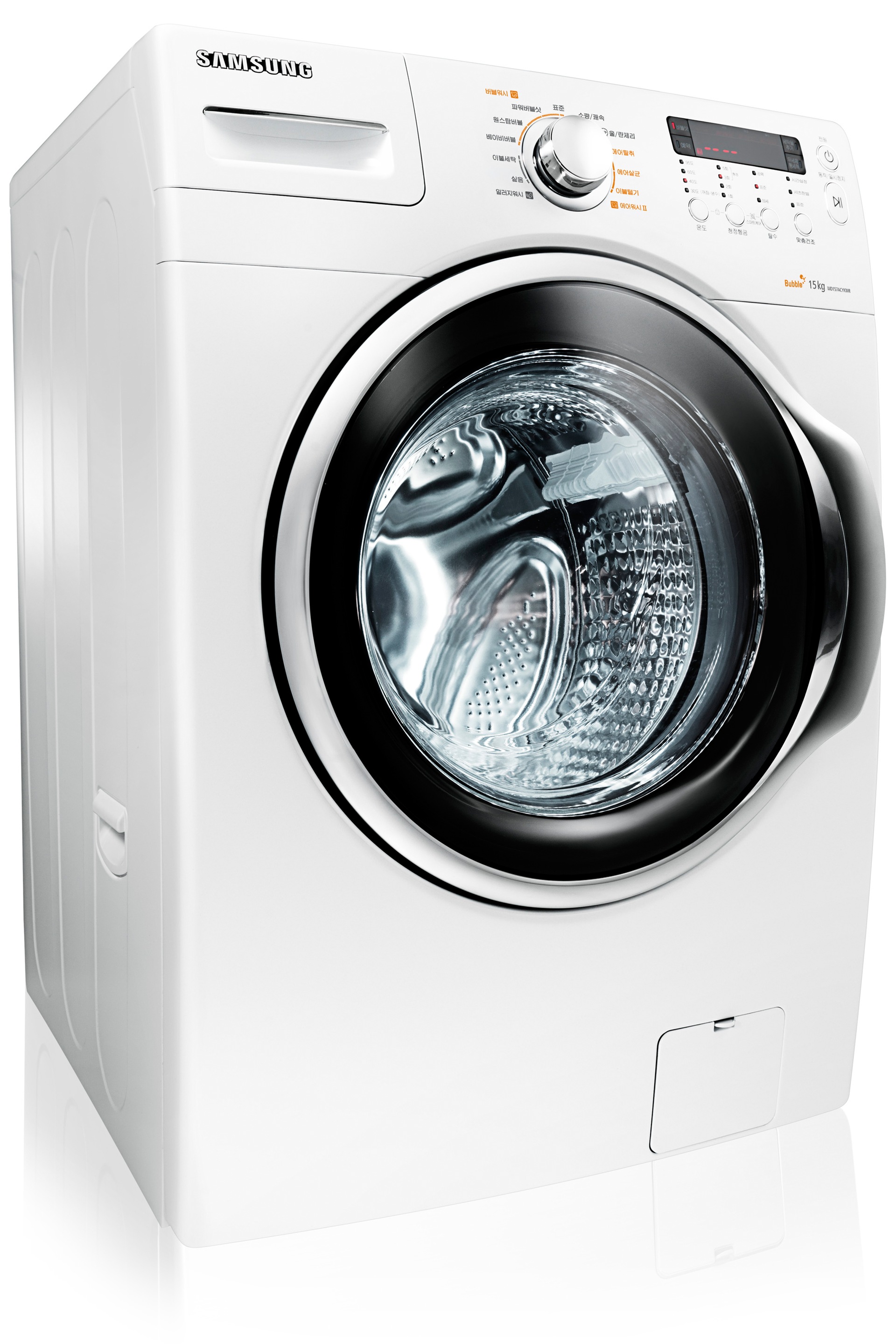 WD157ACYKWR 8 화이트 앞면 오른쪽 45도