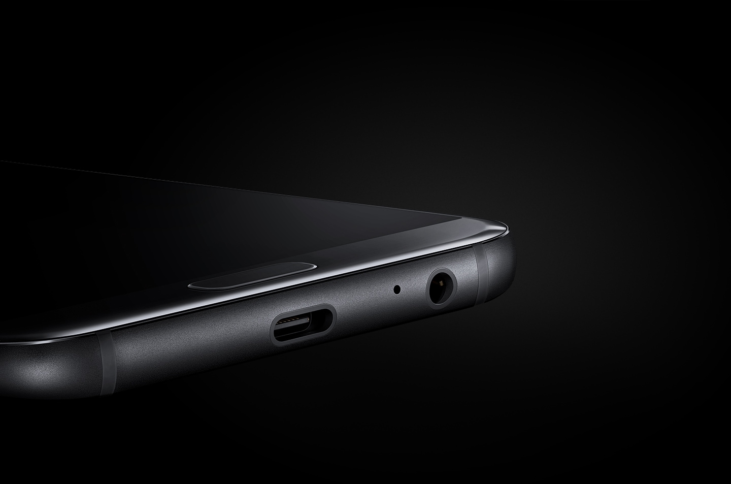 Galaxy A device and micro USB cable.