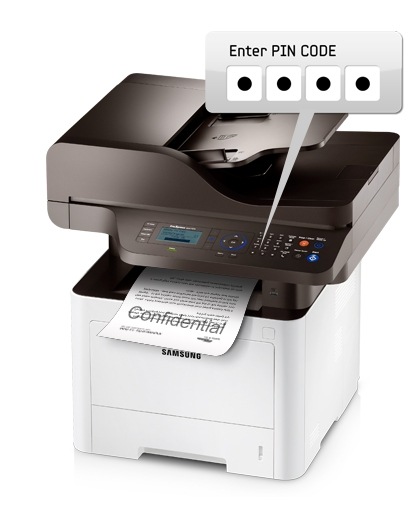 Easy secure printing