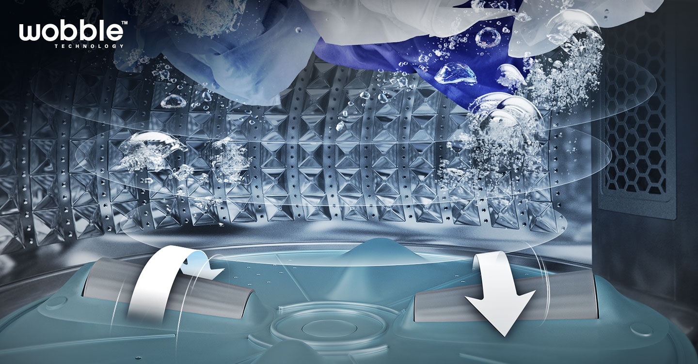 Powerful wash with less tangles