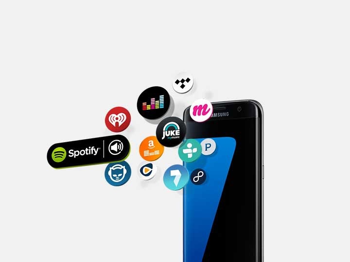 Stream your music service wirelessly with ease