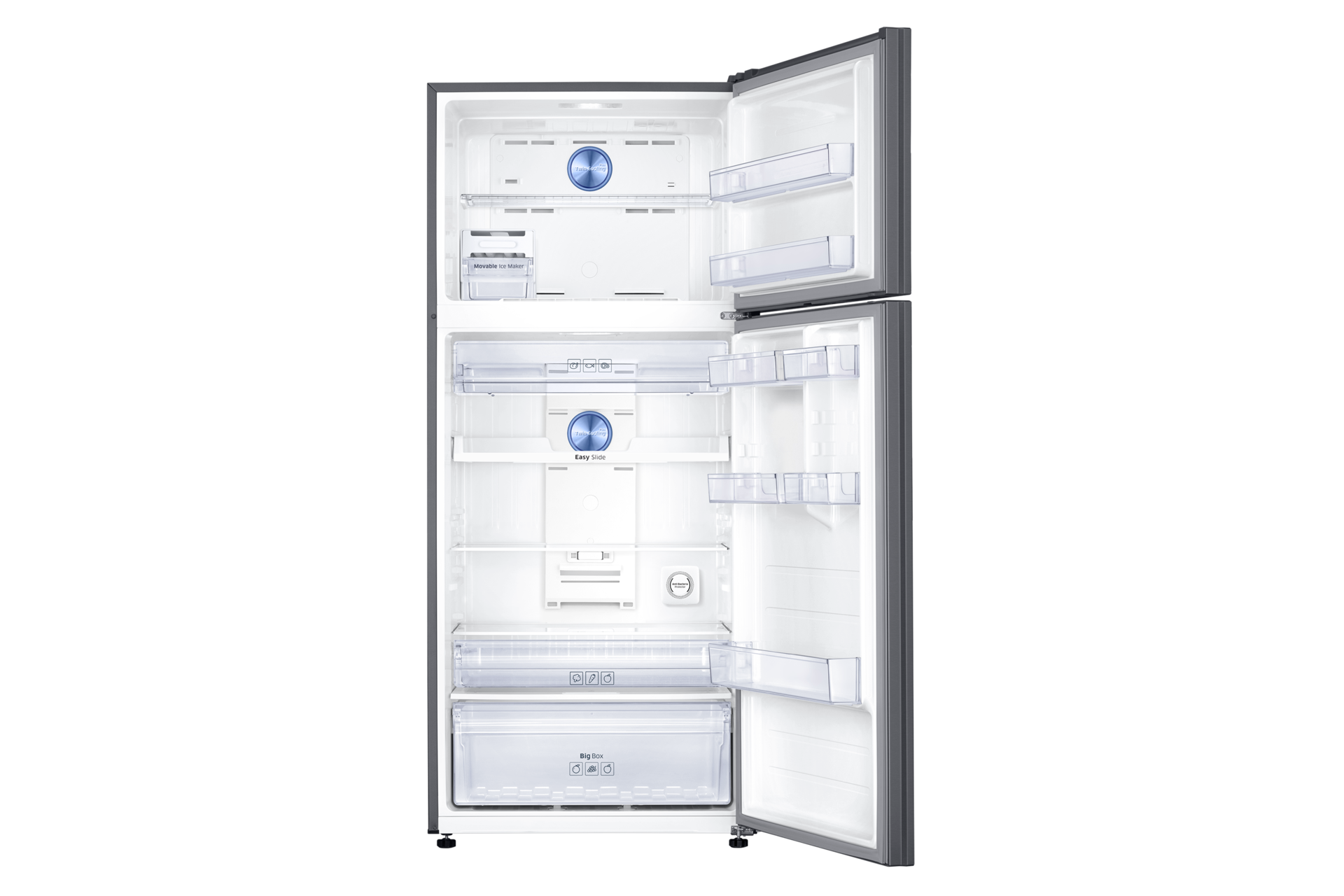 Refrigerator Twin Cooling Plus™, 530L, Top Mount Freezer, 3 Ticks