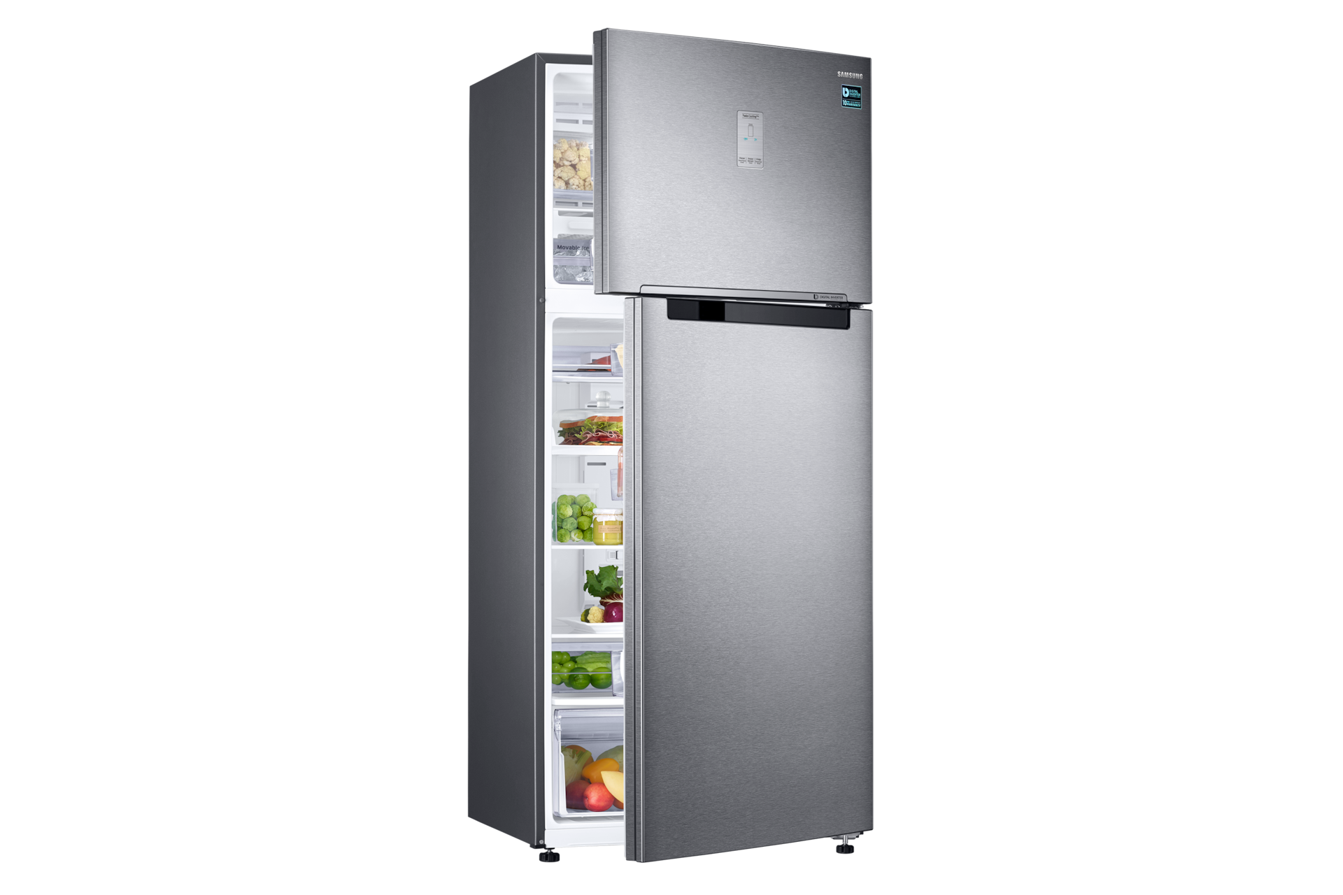 Refrigerator Twin Cooling Plus™, 530L, Top Mount Freezer, 3 Ticks