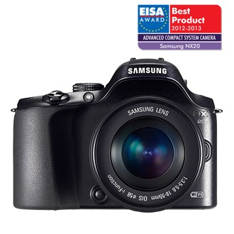 NX20 Front with Lens