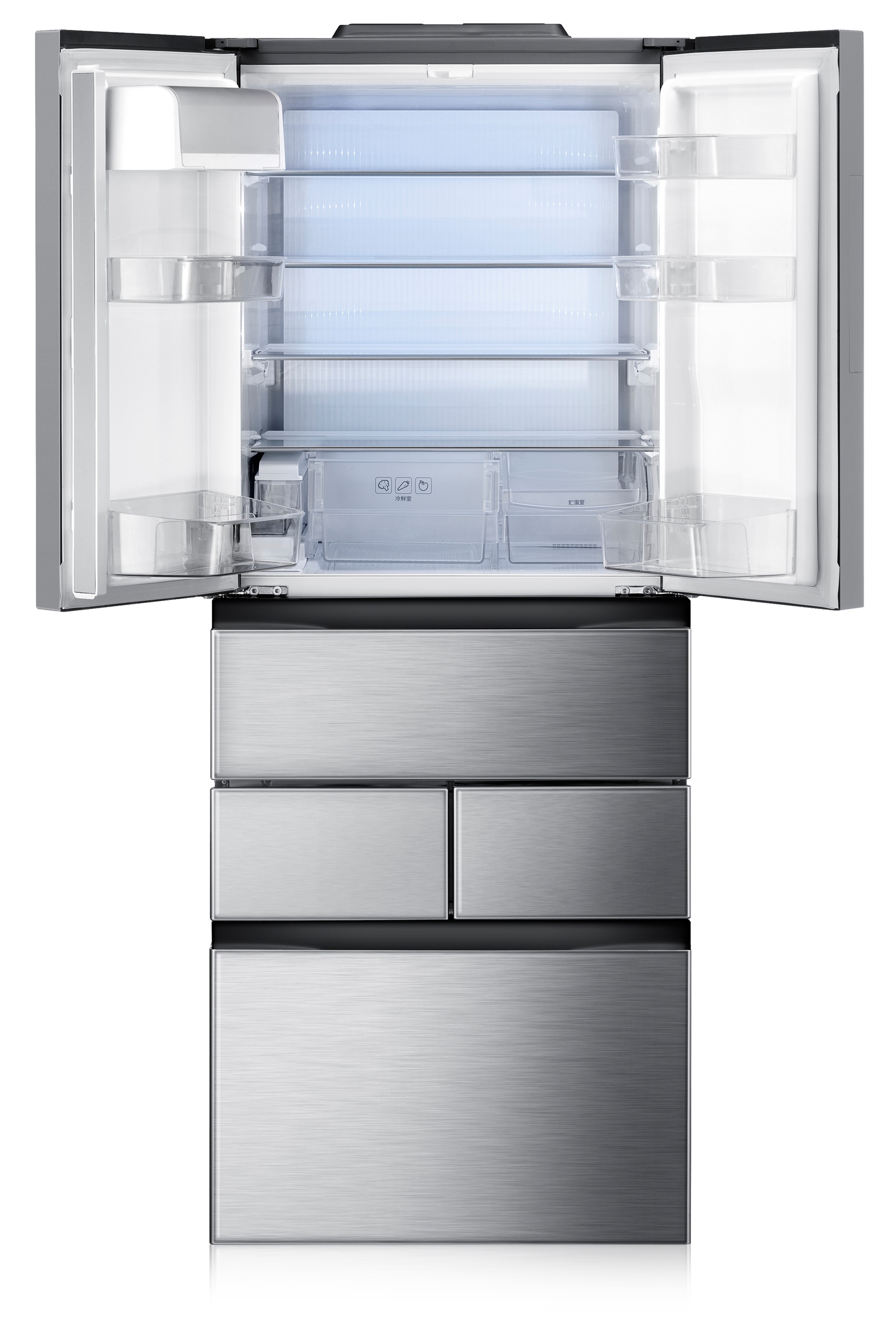 RN405BRKA5K 2 Front open Silver