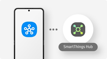 A QR code located on the bottom of Aeotec Water Leak Sensor is shown next to a smartphone displaying a QR code scanner