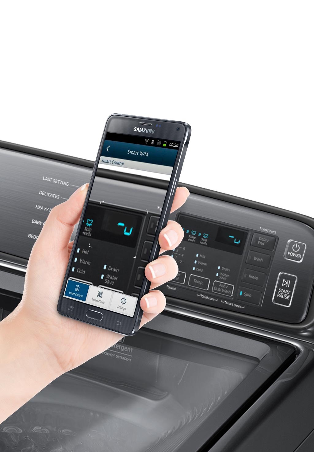 ตรวจสอบข้อผิดพลาดอัตโนมัติ Smart Check ตรวจจับ วินิจฉัย และเสนอวิธีแก้ปัญหาที่ง่ายดายโดยแอพฯ