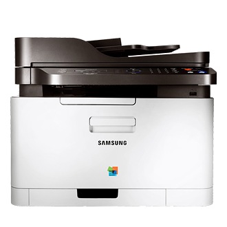 CLX-3305FW ด้านหน้า สีขาว