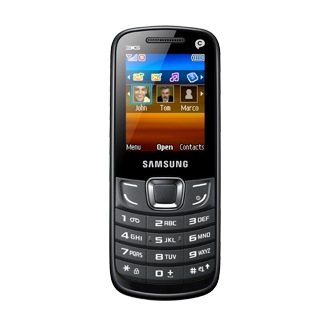 GT-E3309 ด้านหน้า สีดำ