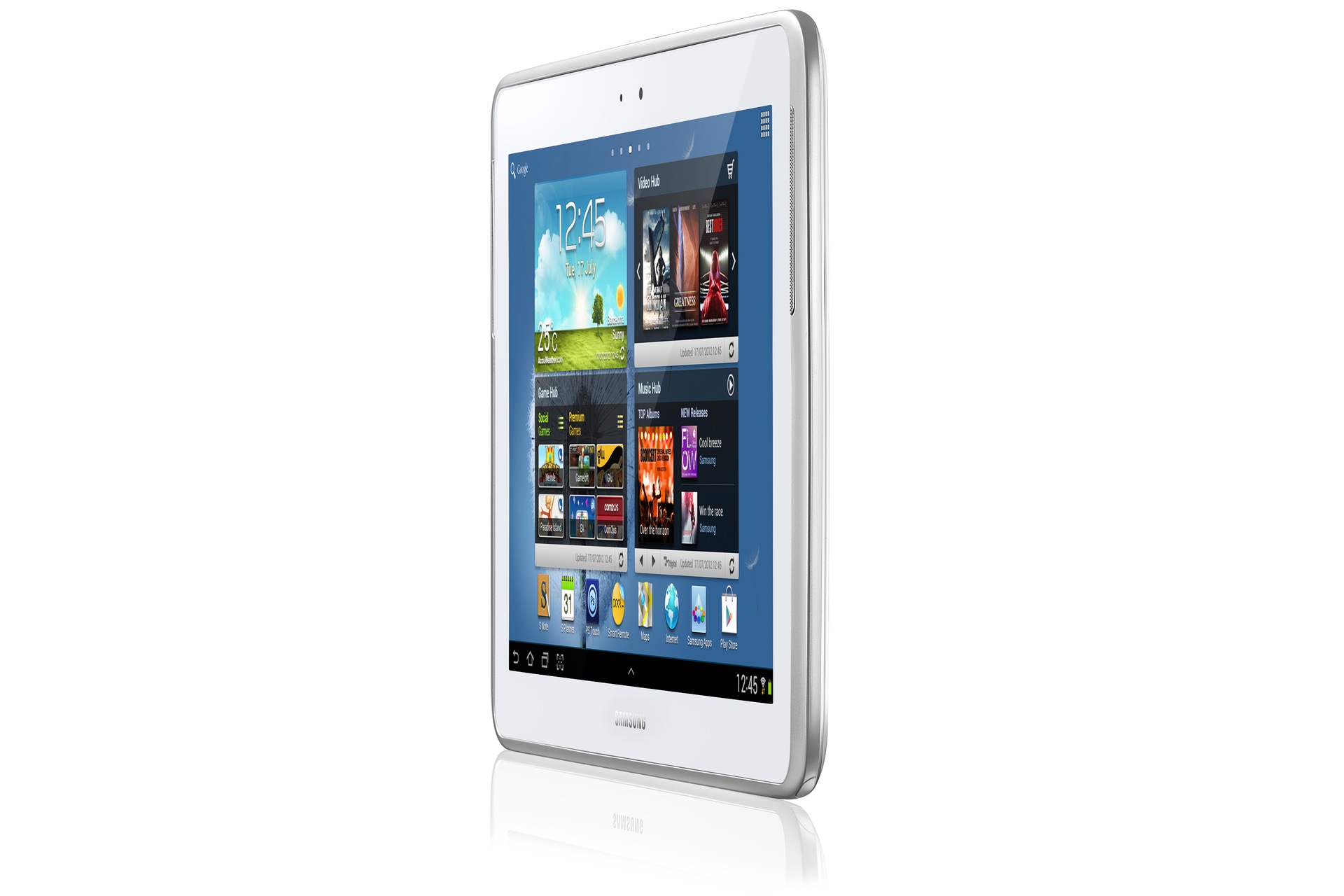 GT-N8000 4 มุมขวา สีขาว