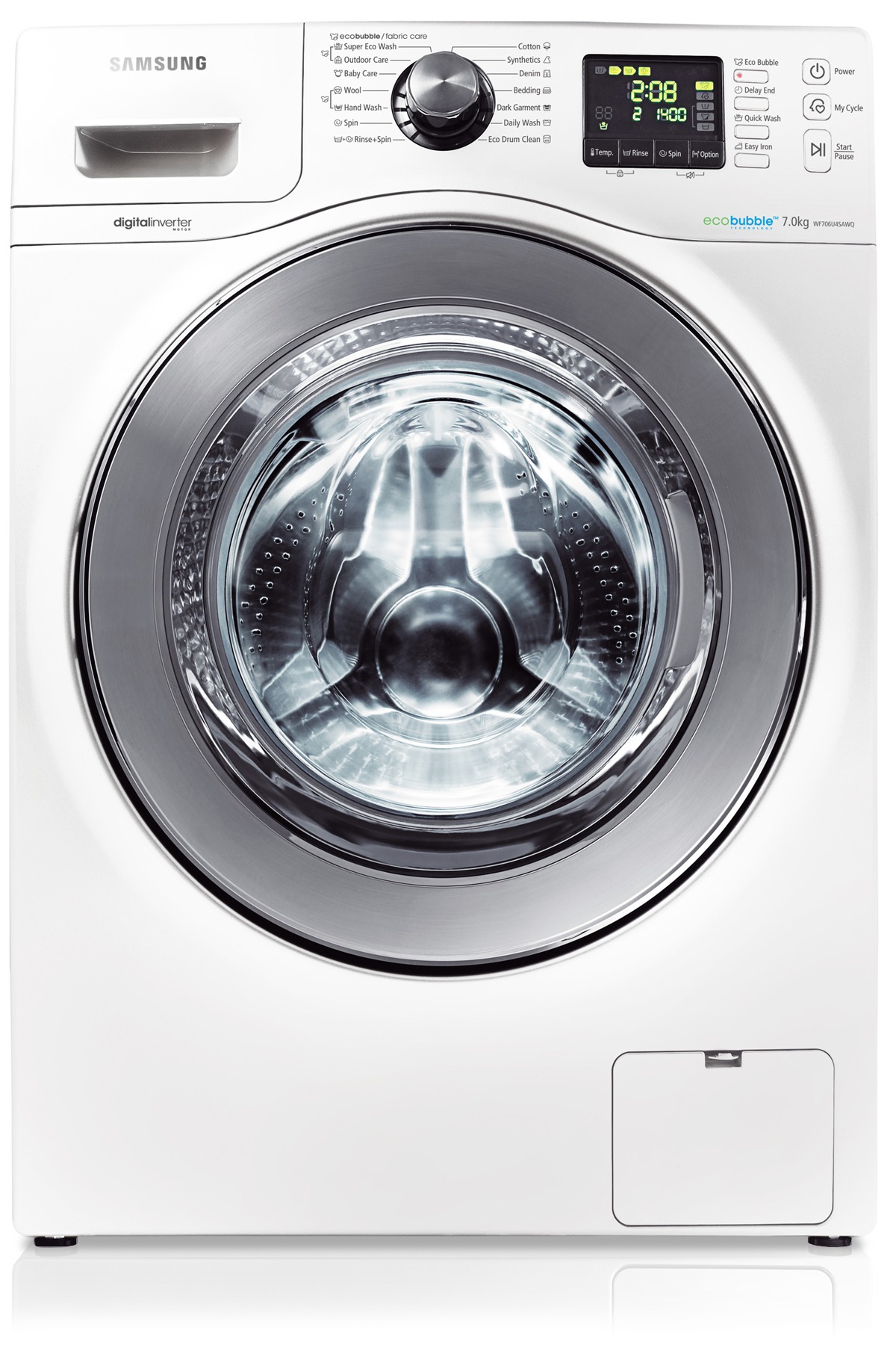 WF806U4SAWQ/ST 1 ด้านหน้า สีขาว