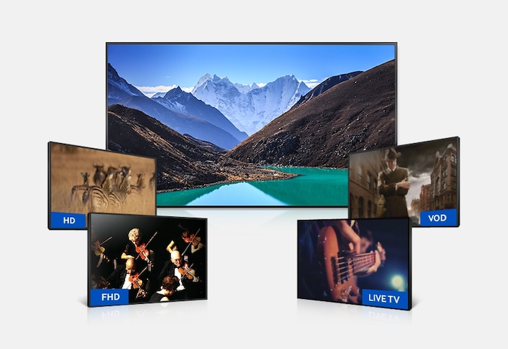 UHD upscaling enhances the quality of all of your viewing