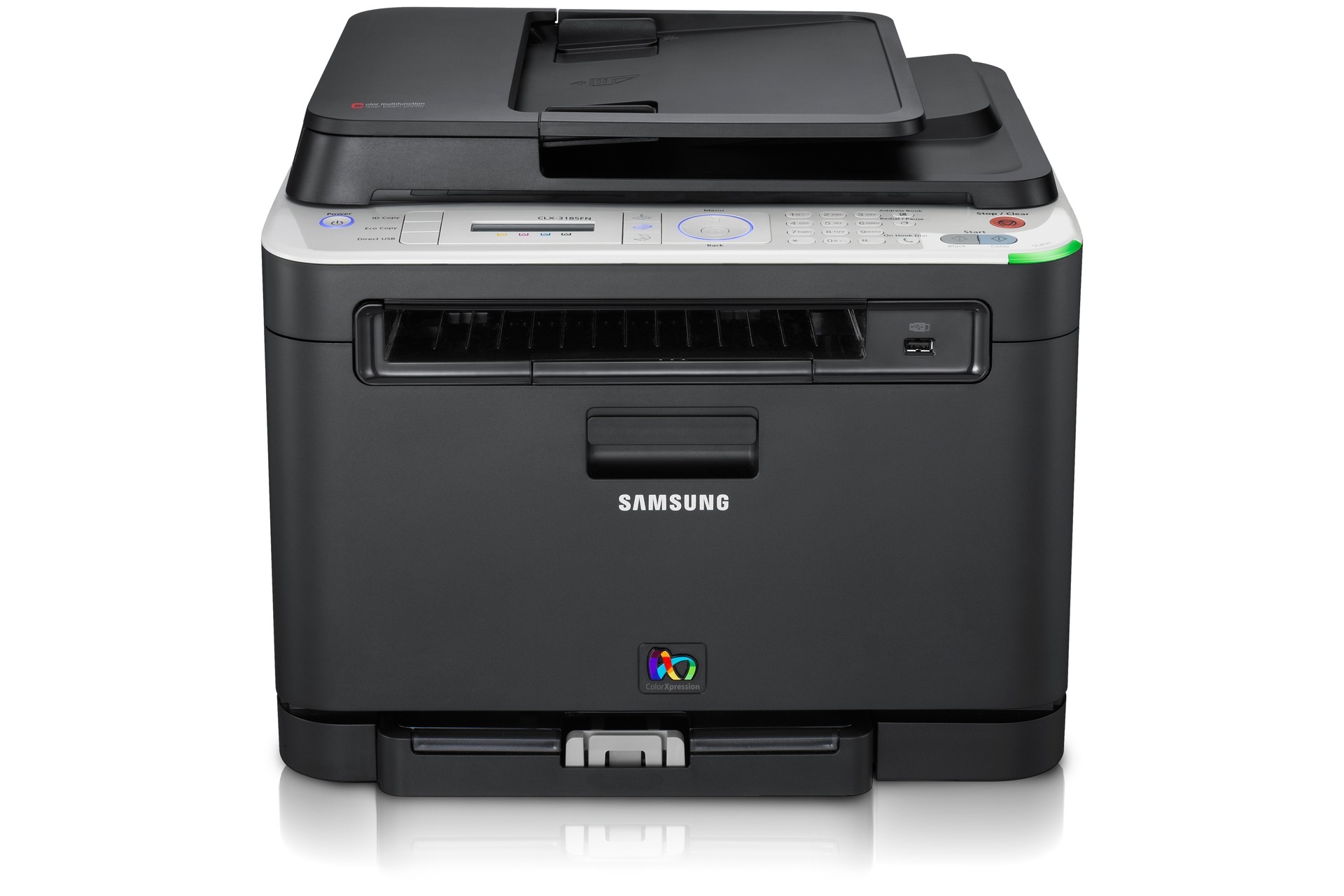 Samsung  3175fn Color Laser Multifunction Printer on Clx 3185fn                  Samsung