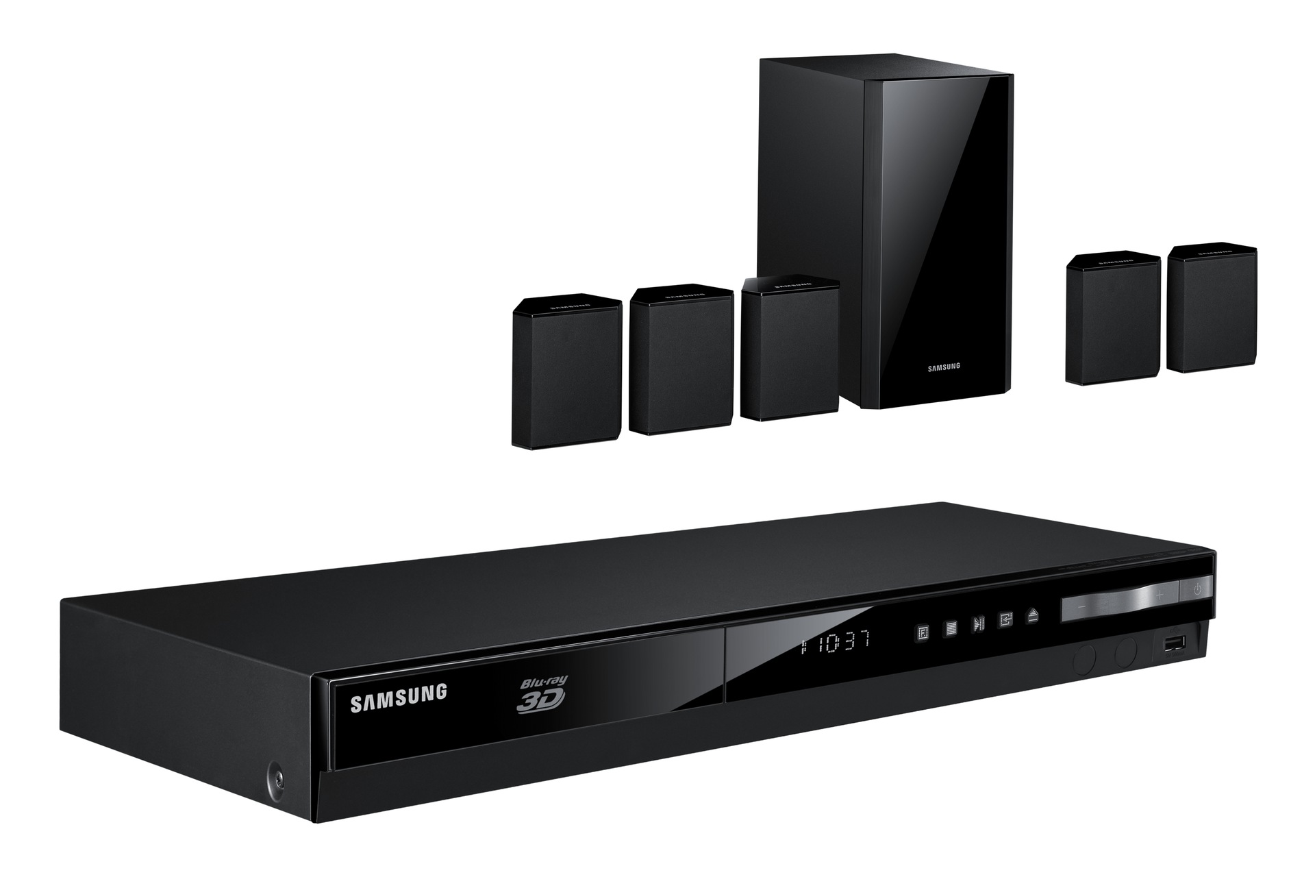 Samsung HTE4500 500W 5 Speaker 5.1 Smart 3D Bluray & DVD Home Theatre