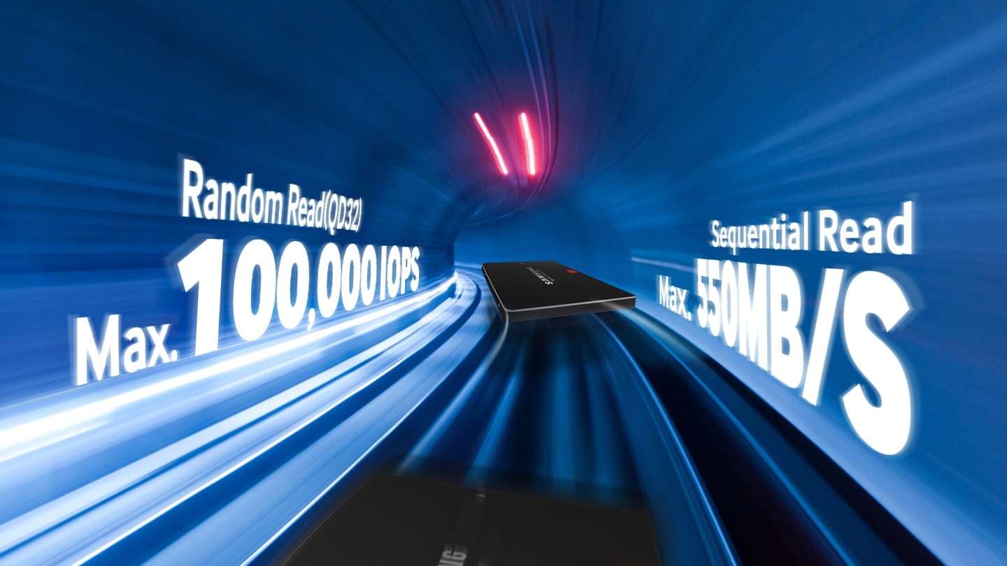 Boost performance with an industry-leading 3D V-NAND SSD