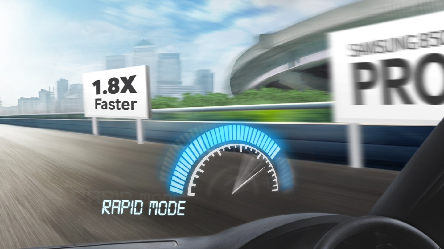Shift into high gear with the enhanced RAPID mode