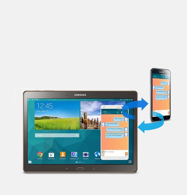 Samsung Galaxy Tab S 10.5" 4G LTE + Wi-Fi | Dazzling White