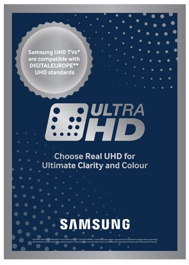 Experience genuine 4K UHD resolution