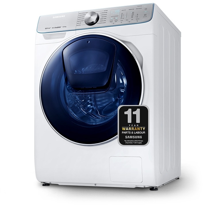Quickdrive 10kg Washing Machine Inox WW10M86DQOO Samsung UK