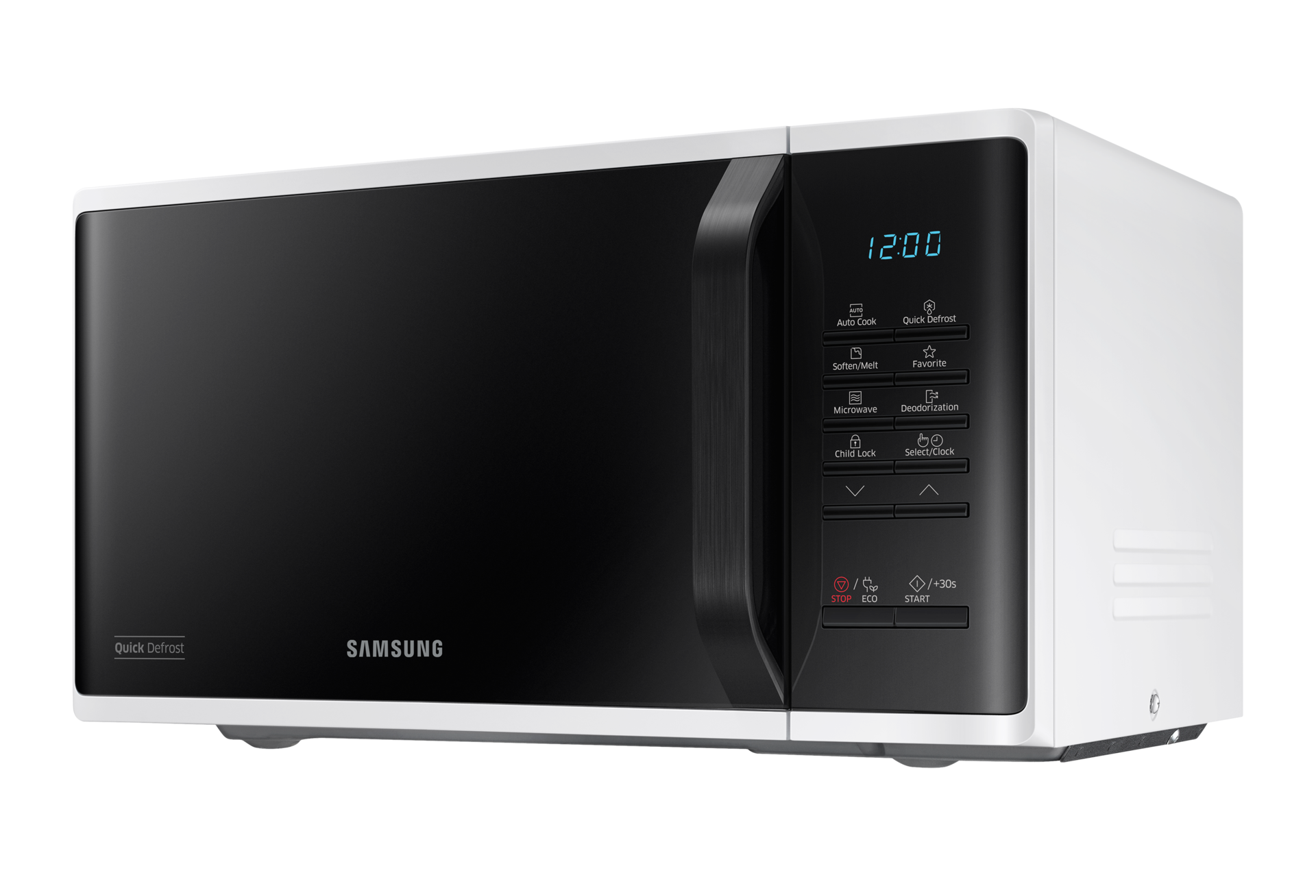 Solo Microwave Oven 23L Quick Defrost MS23K3513AW Samsung UK