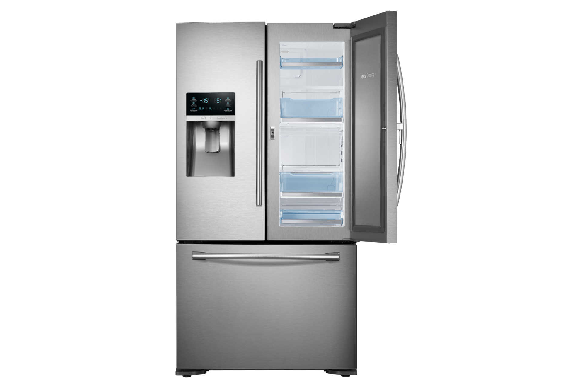 RF23HTEDBSR 530L, 908 mm, Ice Maker, Twin Cooling Plus™ ThreeDoor