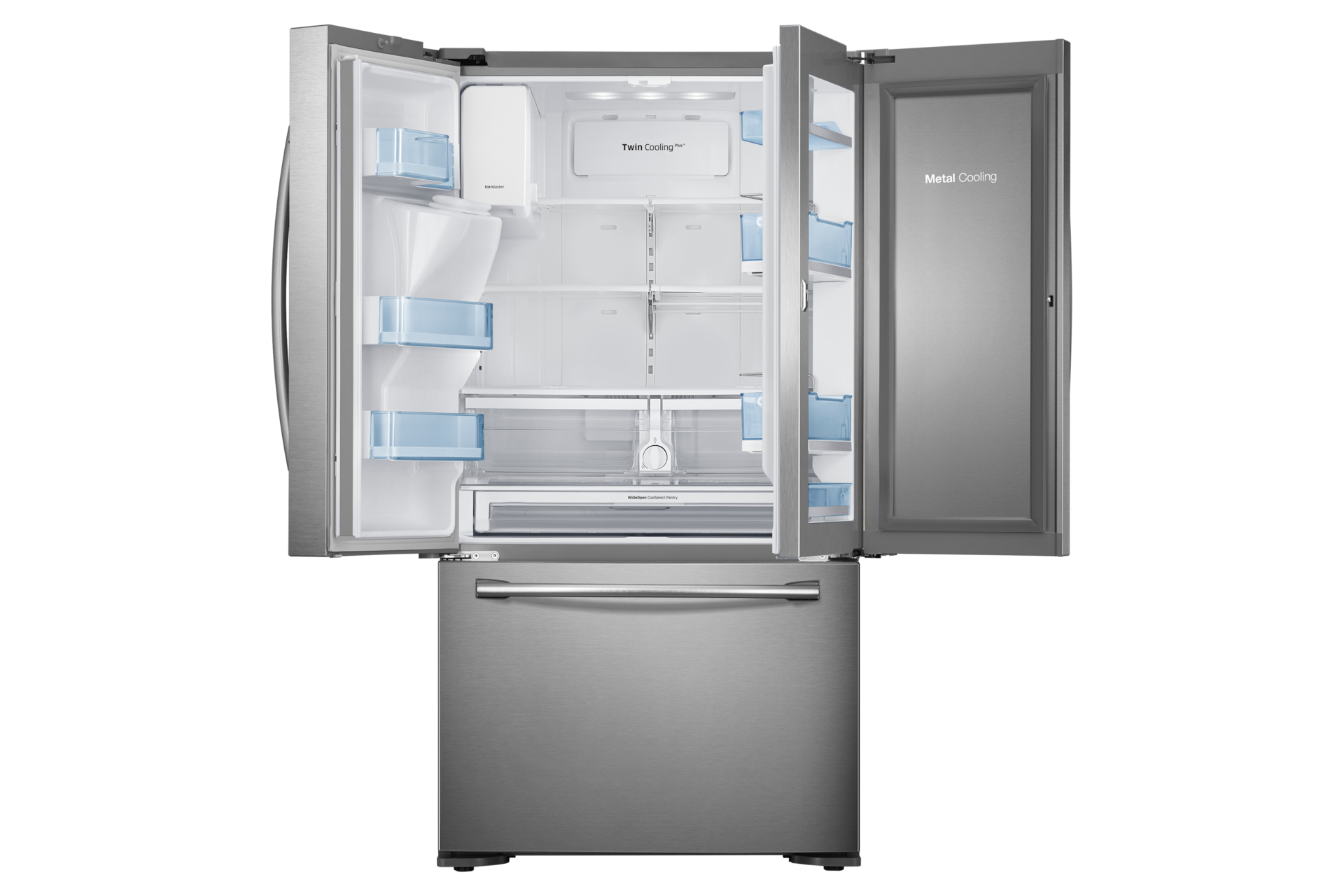 RF23HTEDBSR 530L, 908 mm, Ice Maker, Twin Cooling Plus™ ThreeDoor