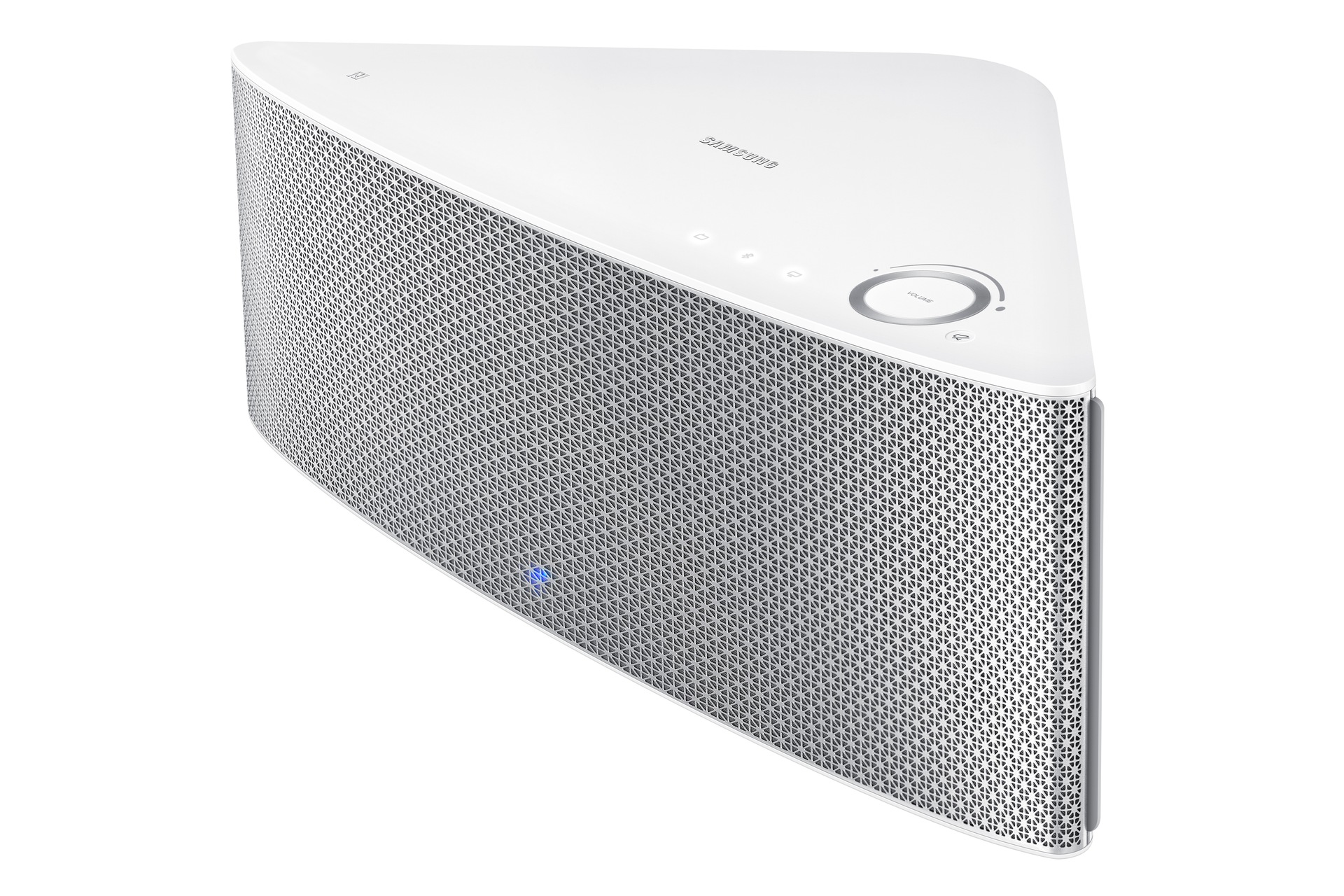 M7 Large Wireless Audio Smart Speaker White Samsung UK