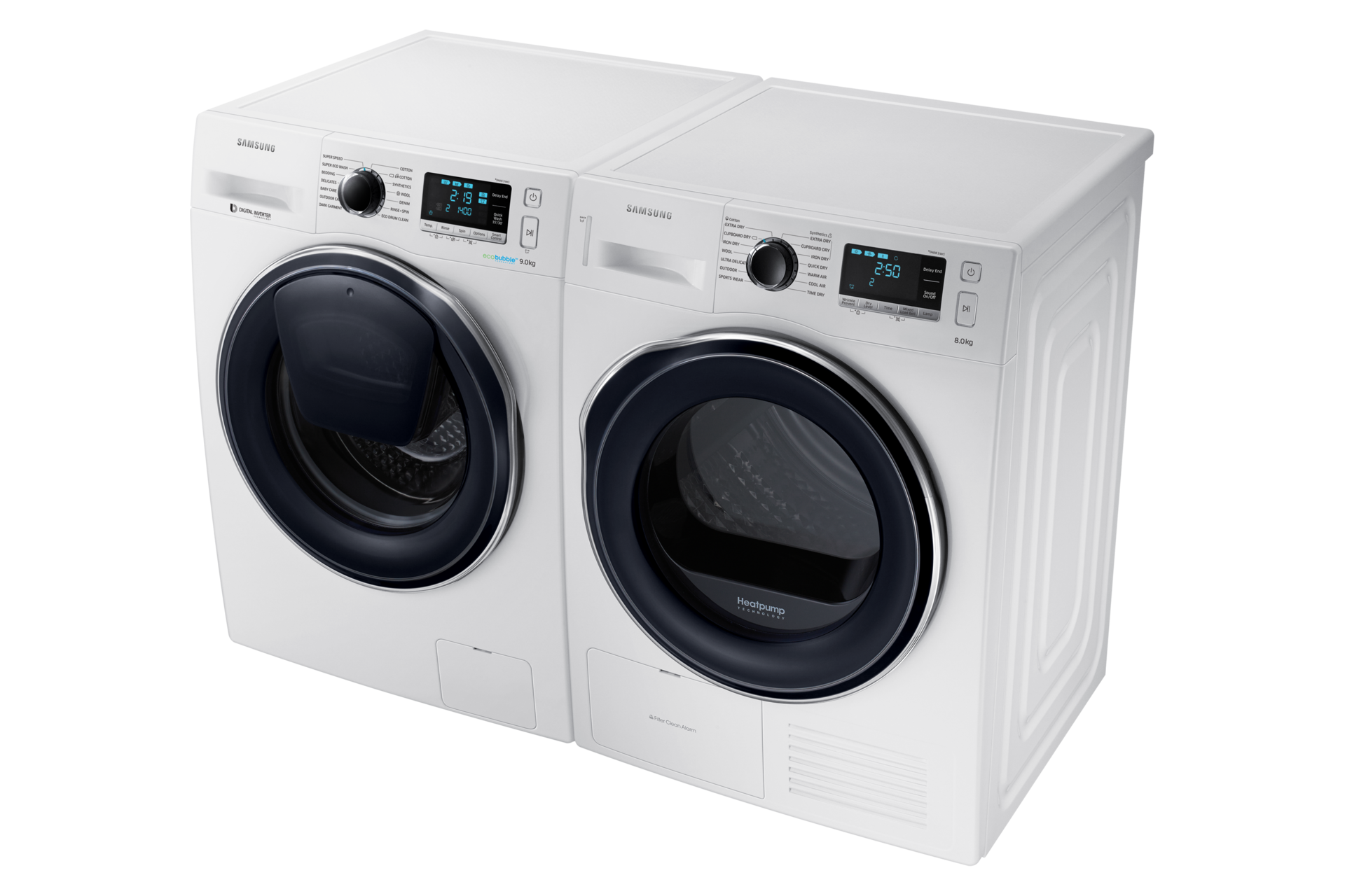 8kg HeatPump Tumble Dryer A++ DV80K6010CW Samsung UK