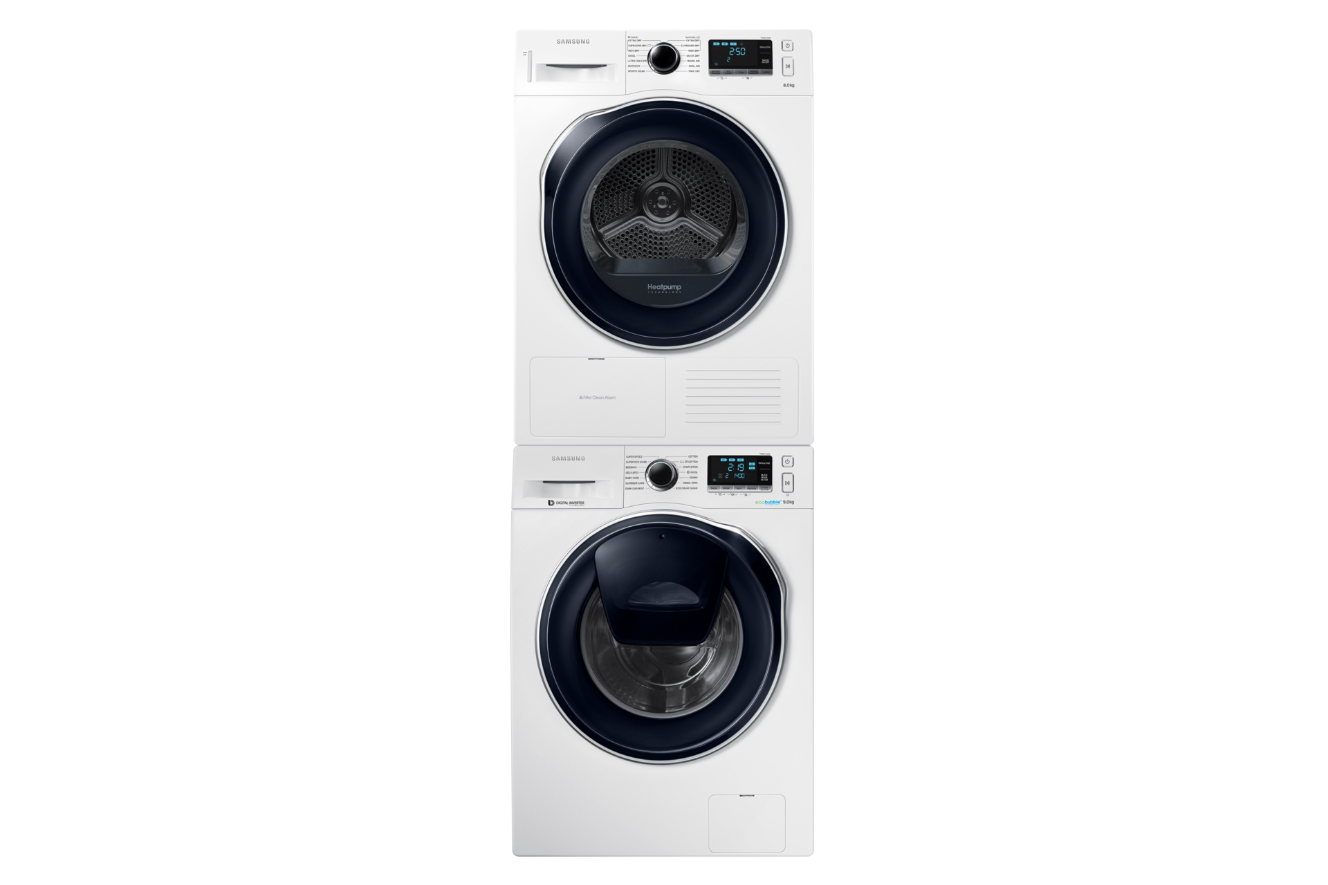 8kg HeatPump Tumble Dryer A++ DV80K6010CW Samsung UK
